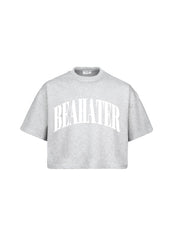 Cropped Oversized Light Grey