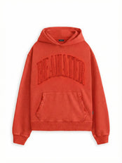 Oversized Hoodie – Safranrot
