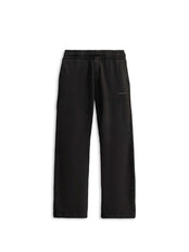 Open Leg Jogger - Washed Black