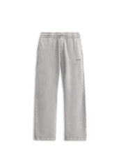 Open Leg Jogger - Washed Light Grey