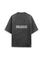 T-Shirt Schwarz Oversized - Rare