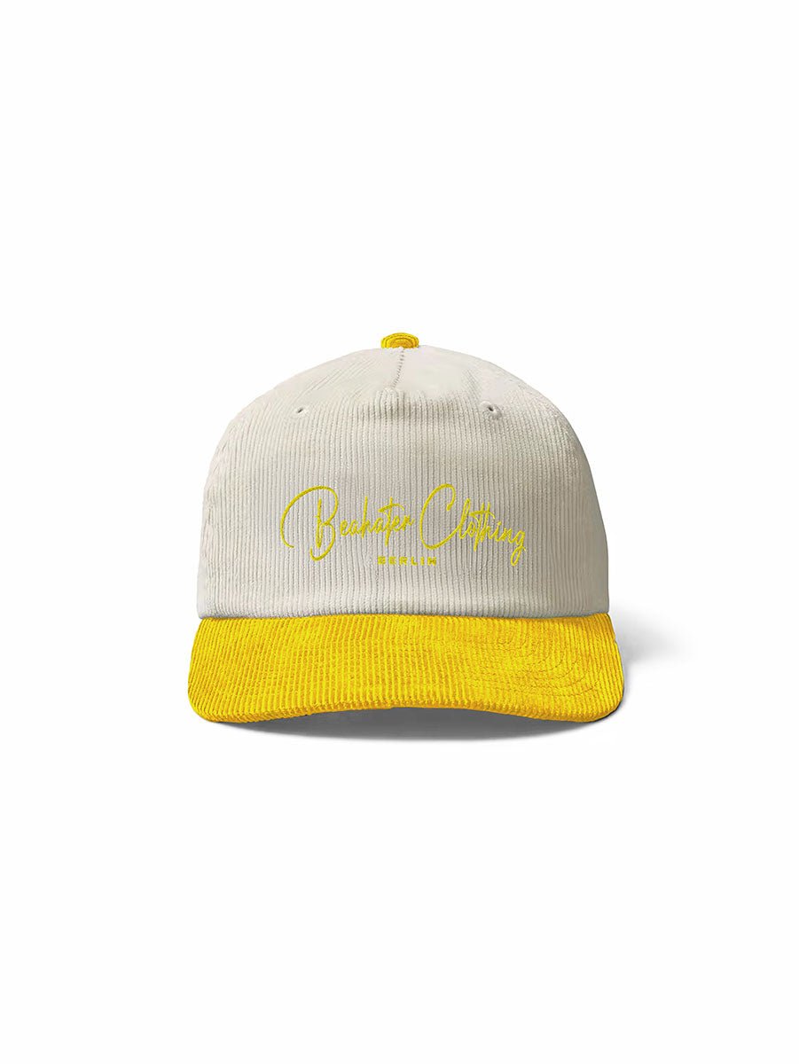 Cord Cap Gelb