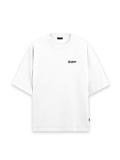 T-Shirt Off White Oversized - Elegance