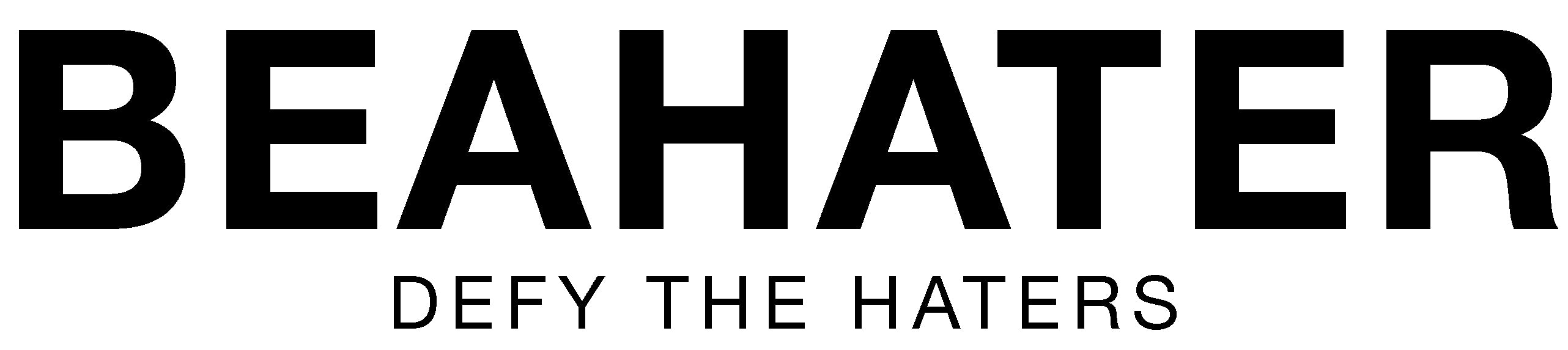 BEAHATER Logo – Premium Streetwear Brand aus Deutschland – Defy the Haters