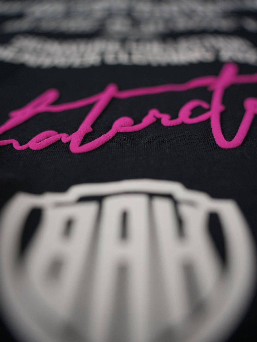 DOWN TEE BLACK - BEAHATER Clothing