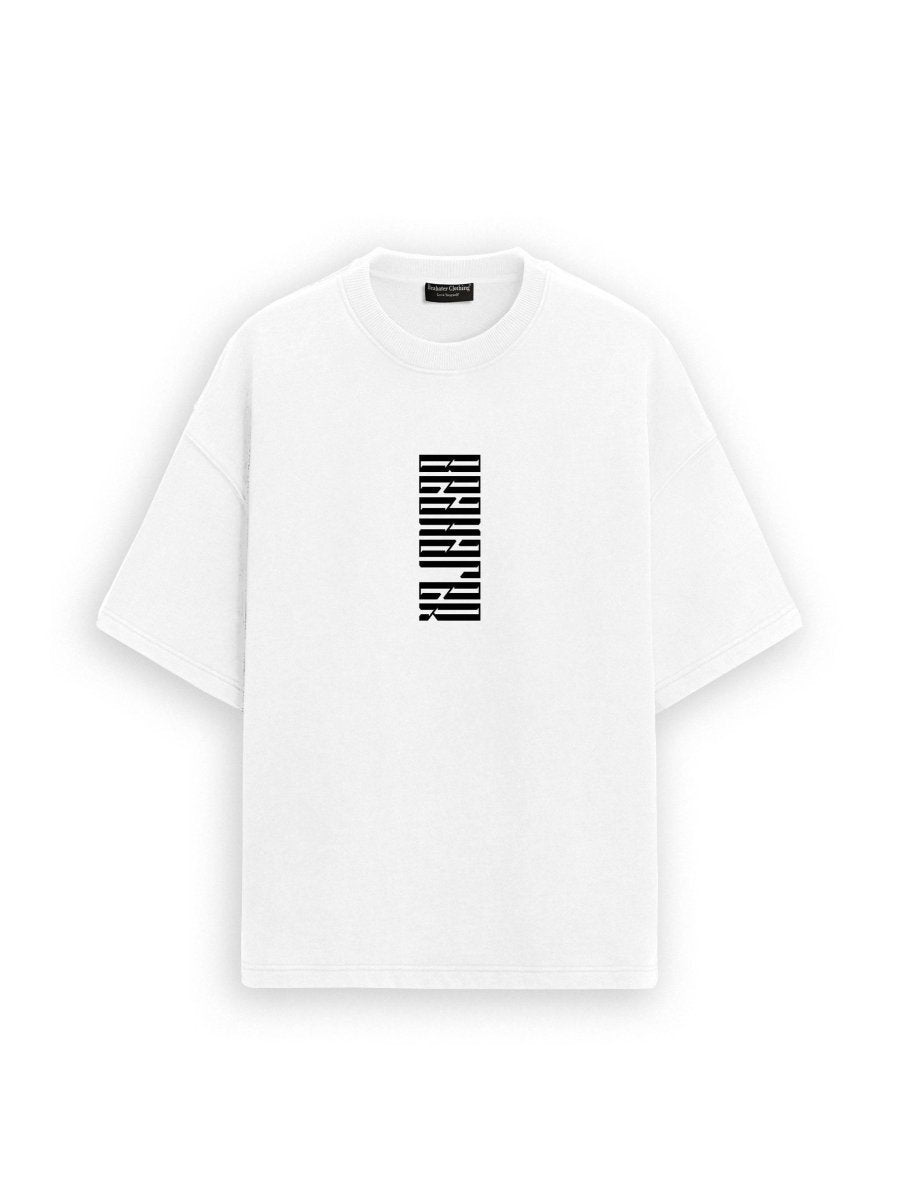 NOBODY CARES WHITE T - SHIRT - BEAHATER Clothing