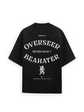 T-SHIRT OVERSEER BLACK FIT BOXY