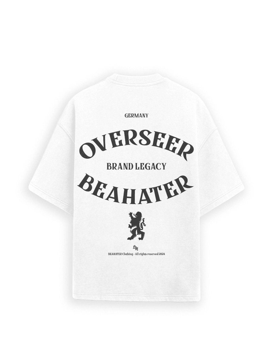 Overseer T-Shirt White - BEAHATER Clothing